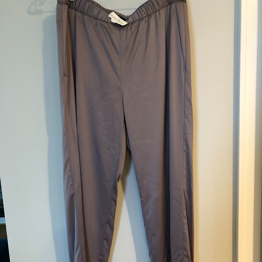 EILEEN FISHER - SILK PANTS W/POCKETS - SIZE S